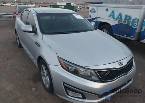 2015 Kia Optima Lx z USA, uszkodzony, nr VIN 5XXGM4A77FG487730